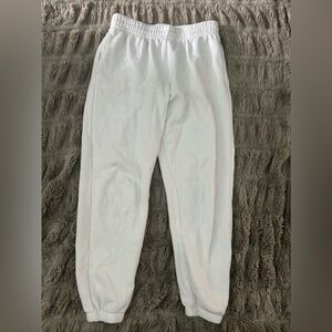 Garage White Sweatpants